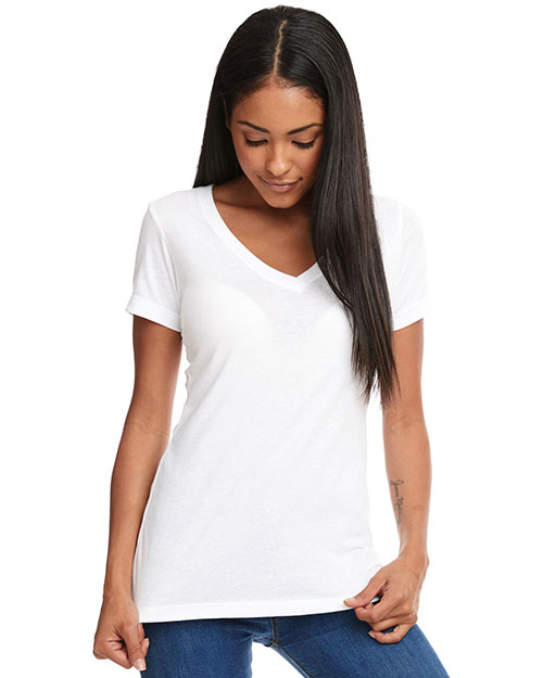 Next Level 1540 Women 4OZ Ideal V-Neck T-shirt at Got Apparel