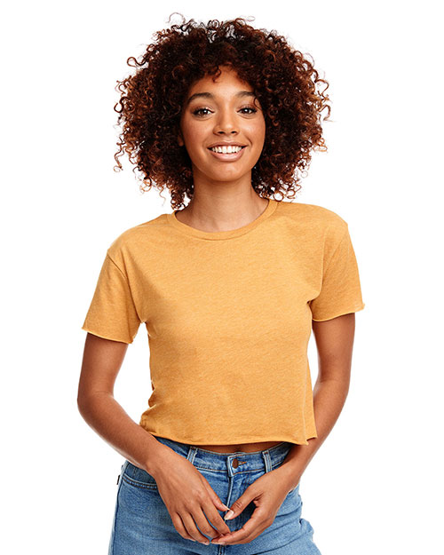 Next Level N5080 Ladies 3.5 oz Festival Cali Crop T-Shirt at GotApparel