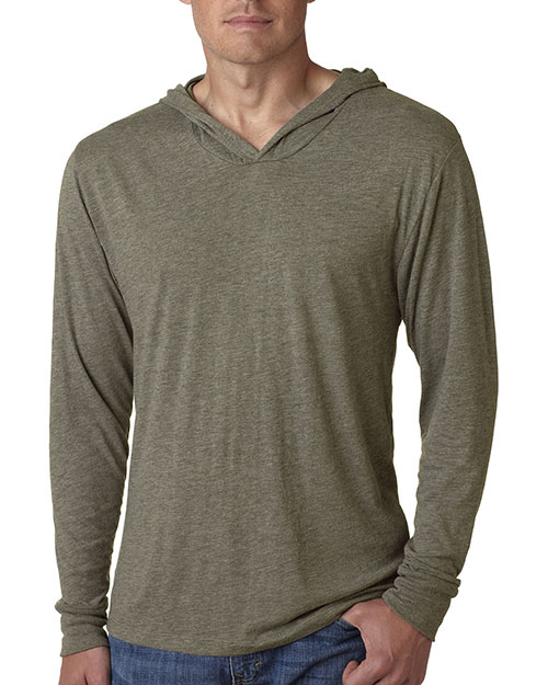 Next Level 6021 Unisex Tri-Blend Long-Sleeve Hoodie at GotApparel