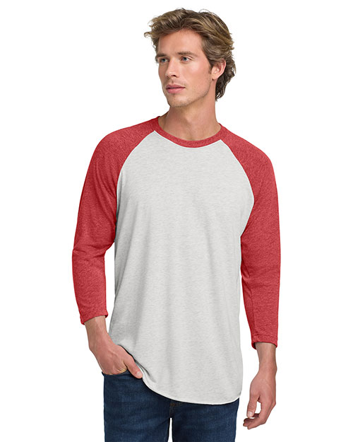 Next Level NL6051 Unisex Tri-Blend 3/4-Sleeve Raglan Tee at GotApparel