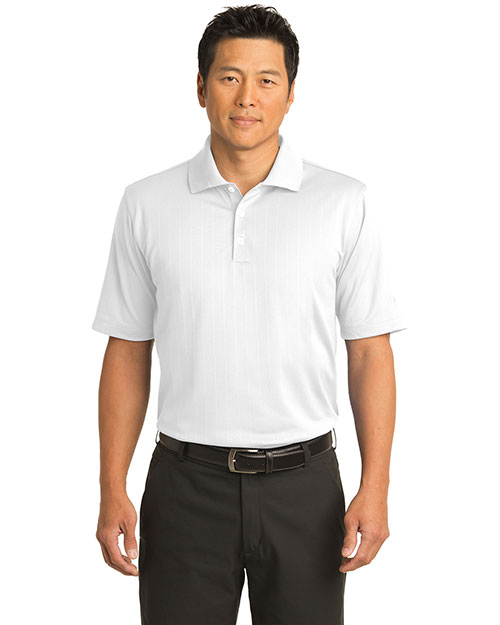 Nike 244620 Men 5.25 oz Dri-FIT Textured Polo at GotApparel