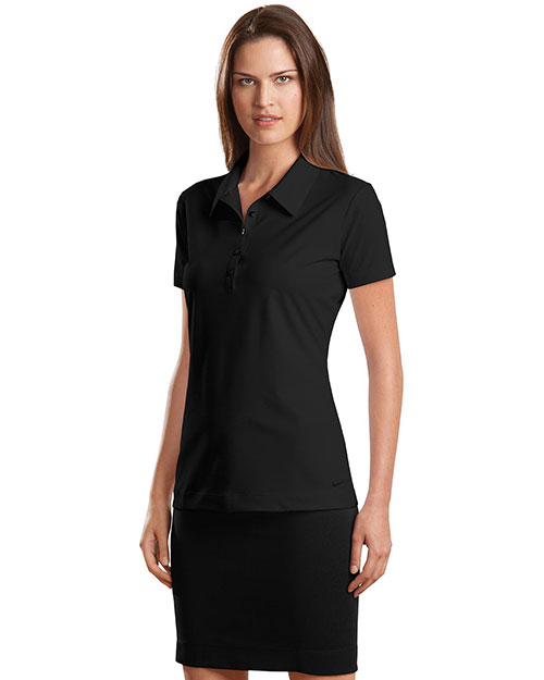 Nike 429461 Women Golf Elite Series DriFIT Ottoman Bonded Polo at GotApparel