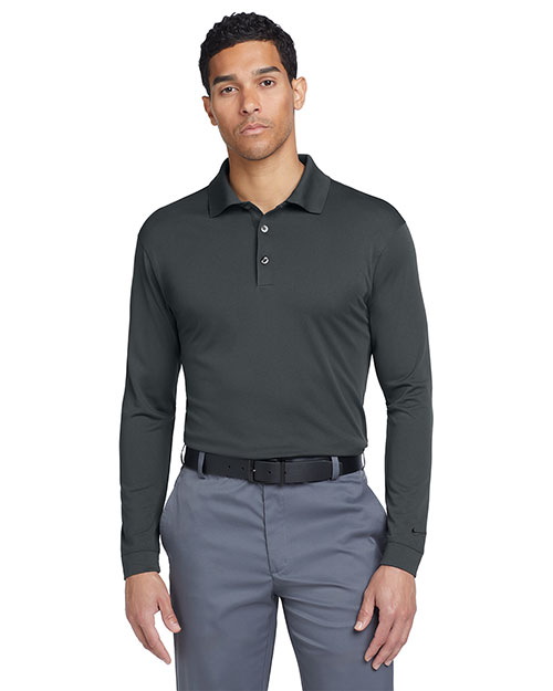 Nike 466364 Men 5 oz Long Sleeve Dri-FIT Stretch Tech Polo at GotApparel