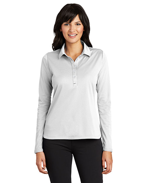 Nike 545322 Ladies 5 oz Long Sleeve Dri-FIT Stretch Tech Polo at GotApparel