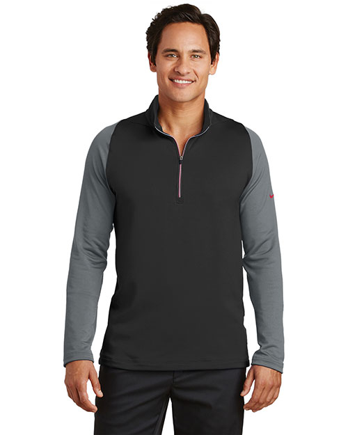 Nike 779795 Men 7.6 oz Dri-FIT Stretch 1/2-Zip Cover-Up at GotApparel