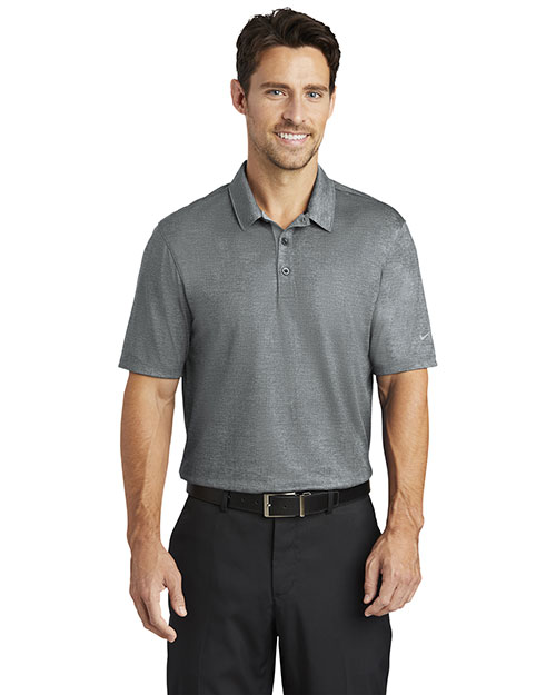 Nike 838965 Men 5.29 oz Dri-FIT Crosshatch Polo at GotApparel