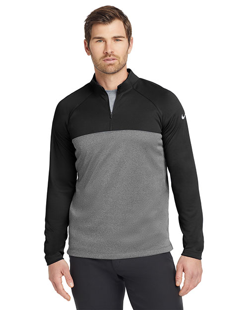 Nike NKAH6254 Men 7 oz Therma-FIT 1/2-Zip Fleece at GotApparel