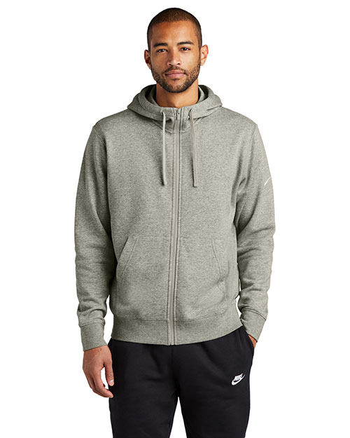 Nike Club Fleece Sleeve Swoosh Full-Zip Hoodie NKDR1513 at GotApparel