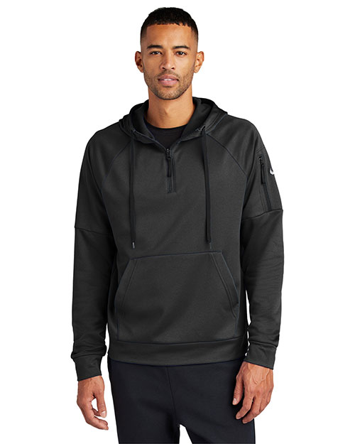 Nike Therma-FIT Pocket 1/4-Zip Fleece Hoodie NKFD9742 at GotApparel