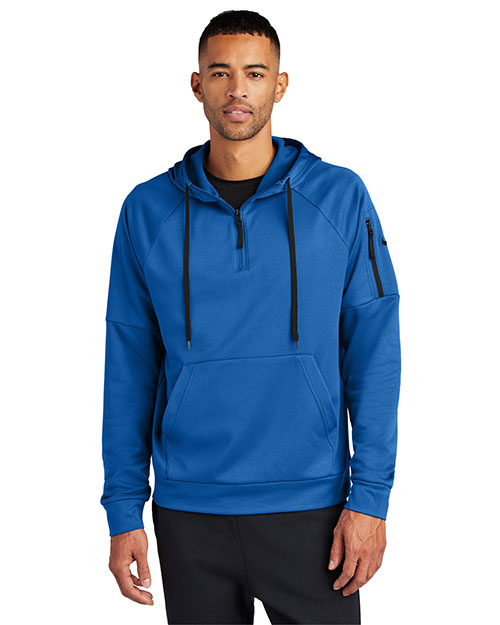 Nike Therma-FIT Pocket 1/4-Zip Fleece Hoodie NKFD9742 at GotApparel