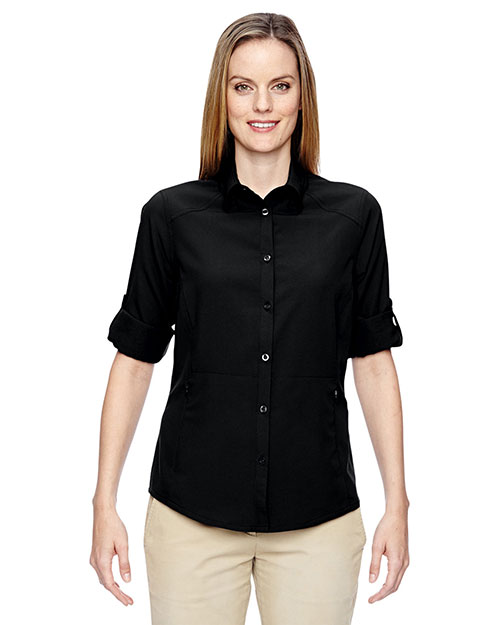 North End 77047 Women Excursion Concourse Performance Shirt at GotApparel