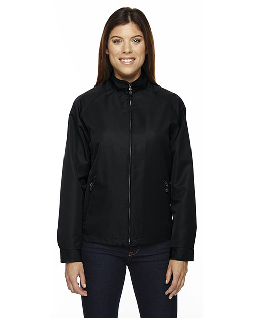 North End 78044 Women Mid-Length Micro Twill Jacket at GotApparel