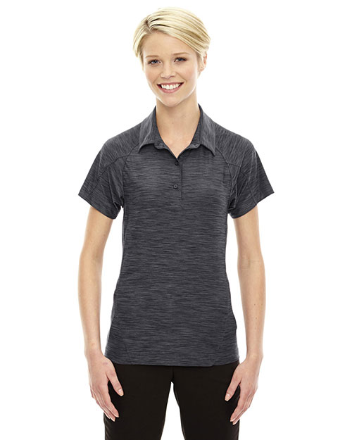 North End 78668 Women Barcode Performance Stretch Polo at GotApparel
