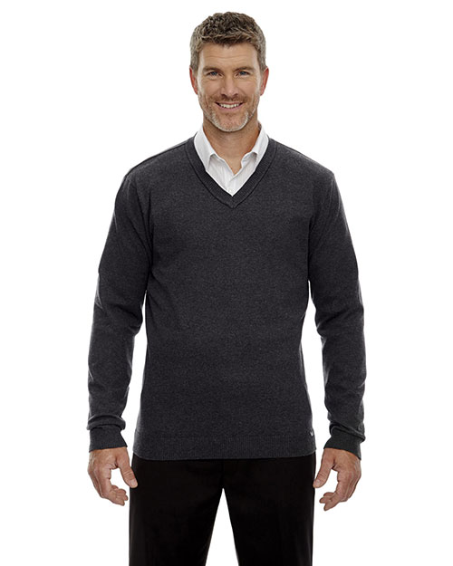 North End 81010 Men Merton Soft Touch V-Neck Sweater at GotApparel