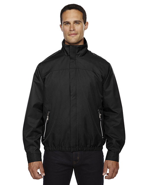 North End 88103 Men Bomber Micro Twill Jacket at GotApparel