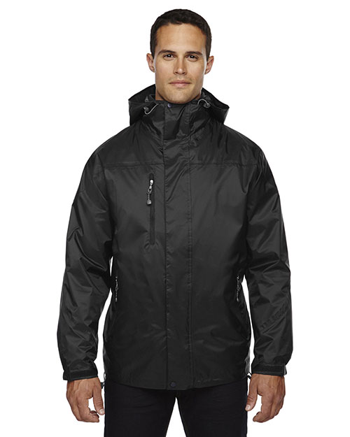 North End 88120 Men Performance 3-in-1 SeamSealed Hooded Jacket at GotApparel