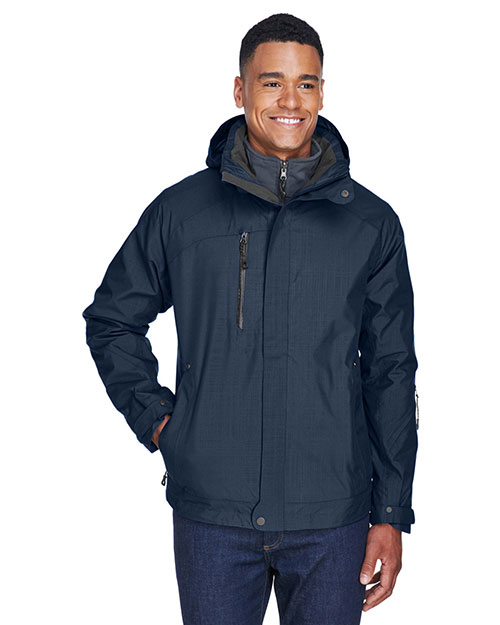 North End 88178 Men Caprice 3-in-1 Jacket with Soft Shell Liner at GotApparel