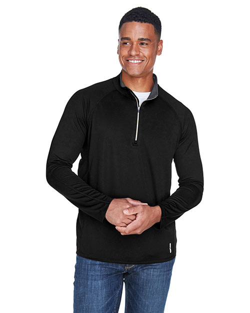 North End 88187 Men Radar Half-Zip Performance Long-Sleeve Top at GotApparel