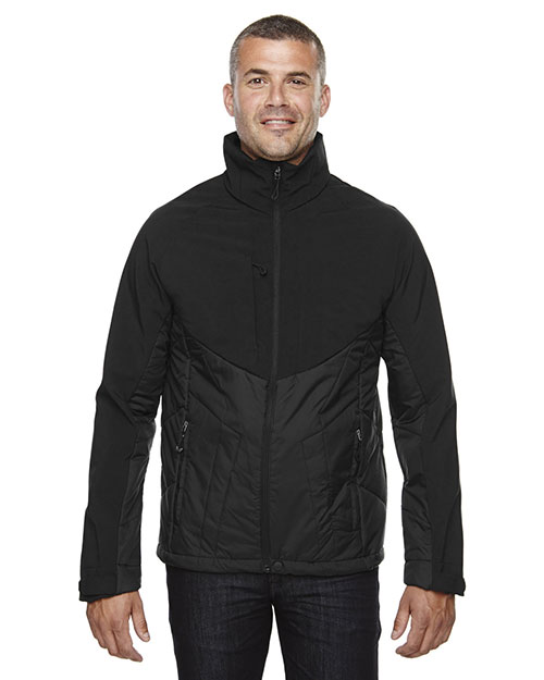 North End 88679 Men Innovate Insulated Hybrid Soft Shell Jacket at GotApparel