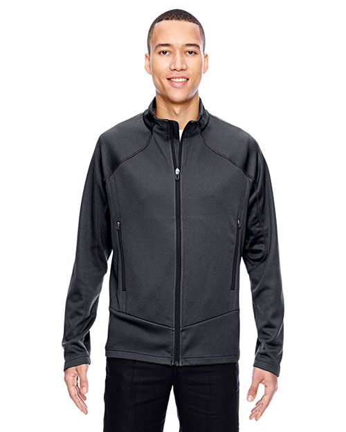 North End 88806 Men Interactive Cadence Two-Tone Brush Back Jacket at GotApparel