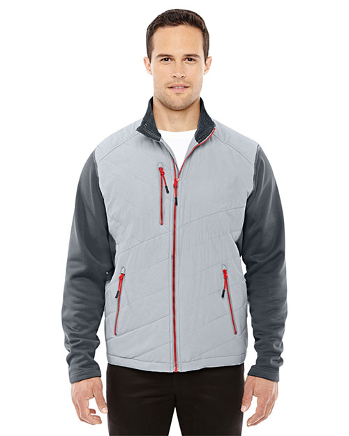 North End 88809 Men Quantum Interactive Hybrid Insulated Jacket at GotApparel