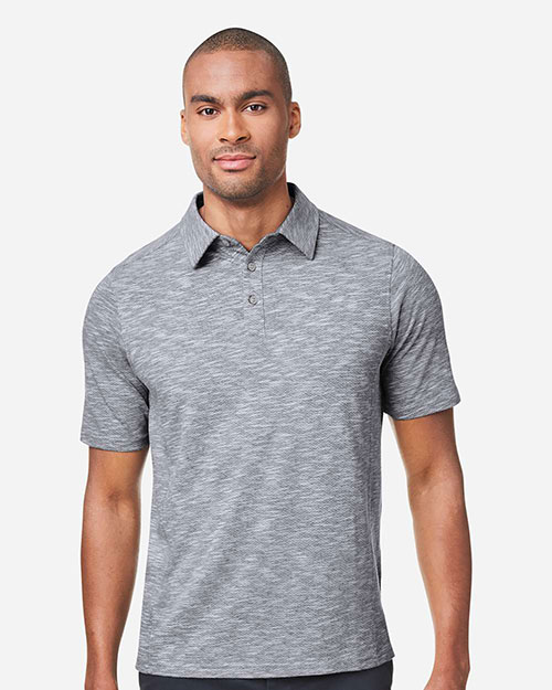 North End NE115 Men's Eclipse Jacquard Polo at GotApparel