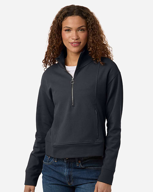 North End NE220W Women's Mantra Half-Zip Ottoman Pullover at GotApparel