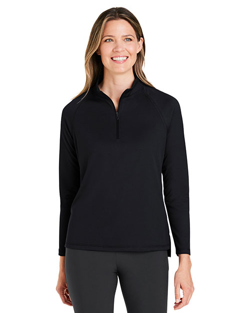 North End NE410W  Ladies' Revive Coolcore® Quarter-Zip at GotApparel