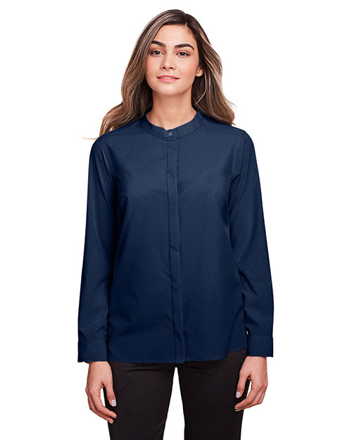 North End NE500W Women Ladies' Borough Stretch Performance Shirt at GotApparel