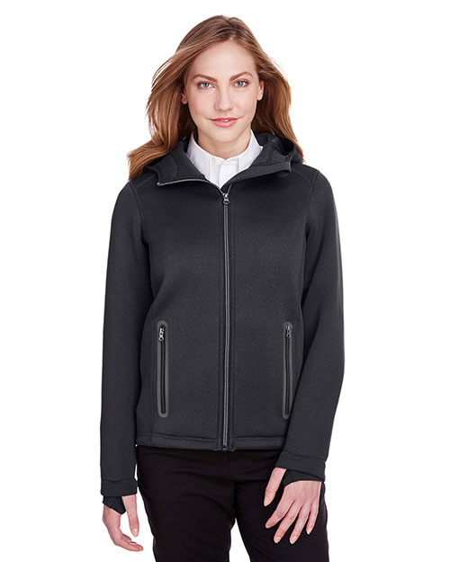 North End NE707W Women Paramount Bonded Knit Jacket at GotApparel