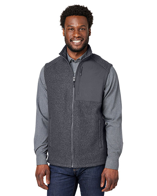 North End NE714  Men's Aura Sweater Fleece Vest at GotApparel