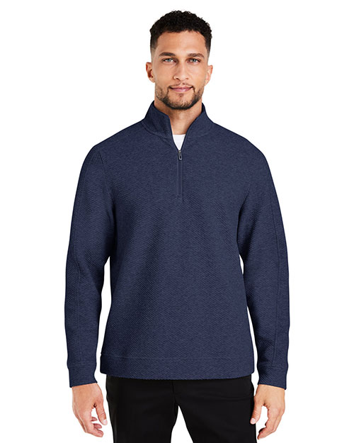 North End NE725  Men's Spirit Textured Quarter-Zip at GotApparel