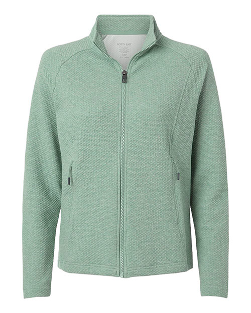 North End NE727W Women's Spirit Textured Full-Zip at GotApparel