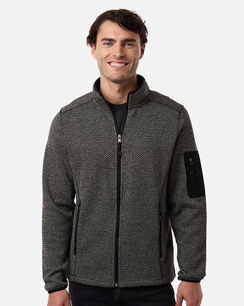 North End NE730 Men's Jasper Full-Zip Fleece Jacket at GotApparel