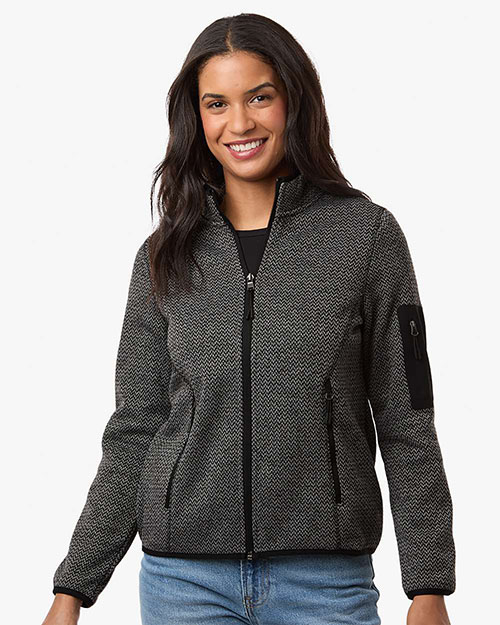 North End NE730W Women's Jasper Full-Zip Fleece Jacket at GotApparel
