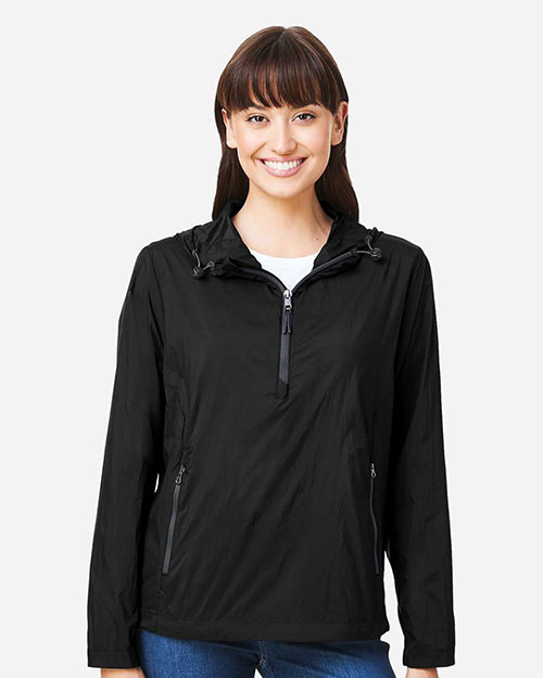 North End NE810W Women's Aura Lightweight Packable Anorak at GotApparel