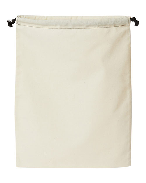 OAD OAD119R Double Cinch Recycled Canvas Shoe and Accessory Bag at GotApparel