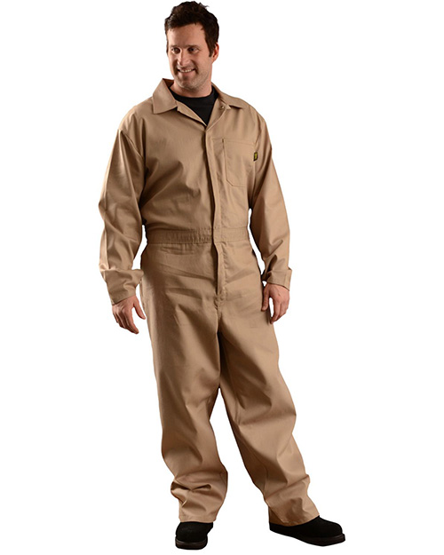 OccuNomix G906 Men Value Cotton Flame Resistant HCR 1 Coverall at GotApparel