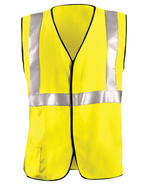 OccuNomix LUXHRC2 Men Classic Flame Resistant HRC2 Solid Vest at GotApparel