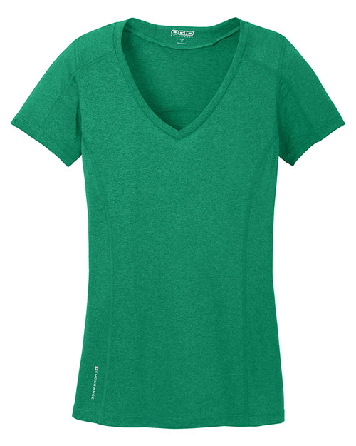 OGIO LOE320 ENDURANCE Ladies Pulse V-Neck Short sleeve t shirt at GotApparel