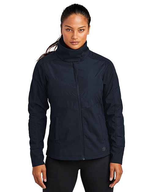 Custom Embroidered OGIO LOE722 ENDURANCE Ladies Brink Soft Shell at GotApparel