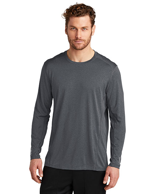 Custom Embroidered OGIO OE321 Men 4 oz ENDURANCE Long Sleeve Pulse Crew at GotApparel