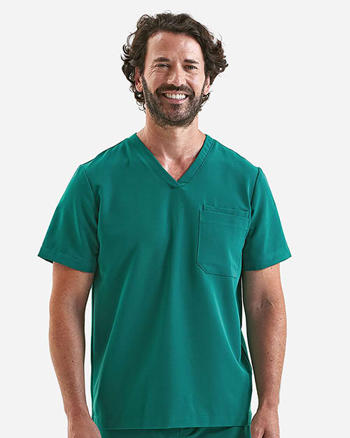Onna NN200 Men's Limitless V-Neck Stretch Scrub Top at GotApparel