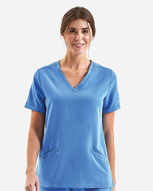 Onna NN310 Women's Invincible V-Neck Stretch Scrub Top at GotApparel