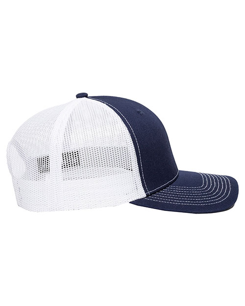 Outdoor Cap OC771 Structured Trucker With Solid Mesh Back Hat at GotApparel