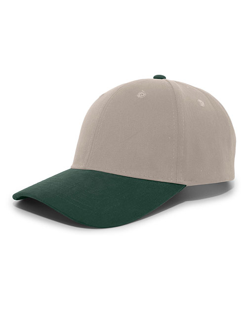 Pacific Headwear 101C Brushed Cotton Twill Hook-And-Loop Adjustable Cap at GotApparel