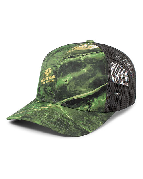 Pacific Headwear 107C Mossy OakÂ® Trucker Snapback at GotApparel
