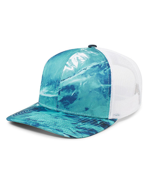 Pacific Headwear 107C Mossy OakÂ® Trucker Snapback at GotApparel