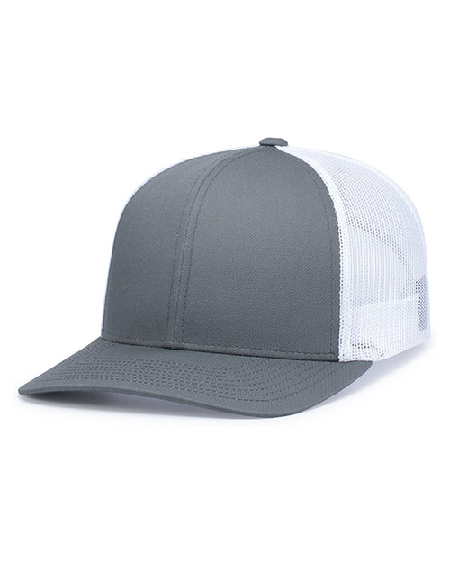 Pacific Headwear P113 Eco Trucker Snapback Cap at GotApparel