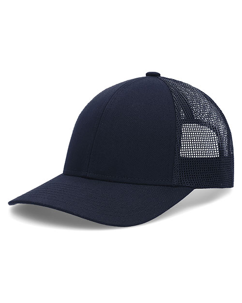 Pacific Headwear P114 Low-Pro Trucker Cap at GotApparel